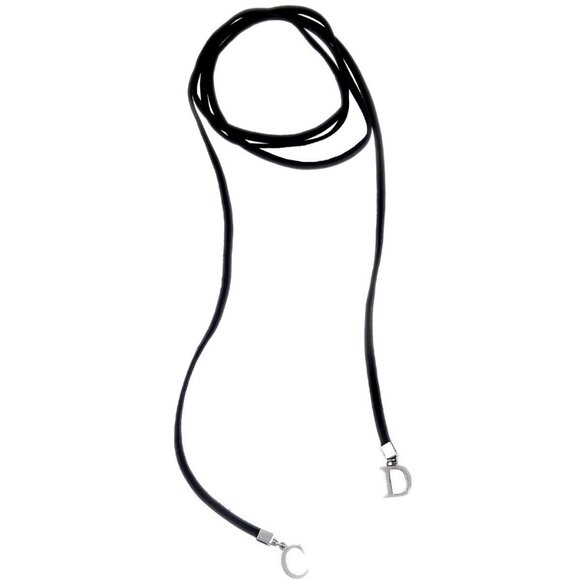 Christian Dior Choker Necklace Black - Picture 5 of 5